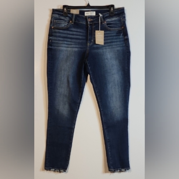 BKE Victoria Skinny Ankle Universal Fit Mid Rise NWT Size 31 - Picture 1 of 11